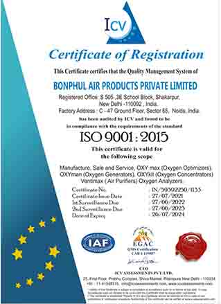 ISO Certificate 2015